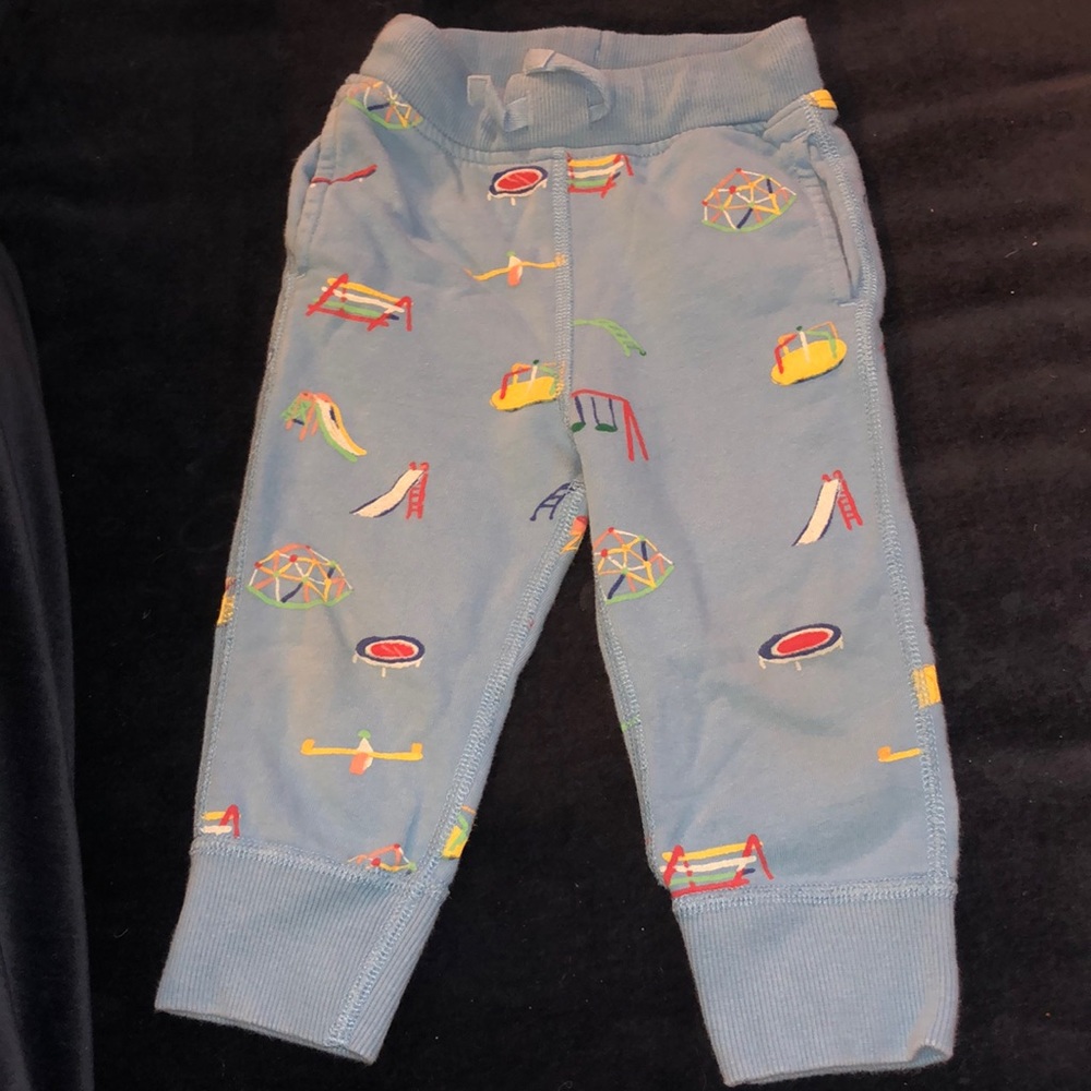 Hanna Andersson playground terry sweatpants, 2T